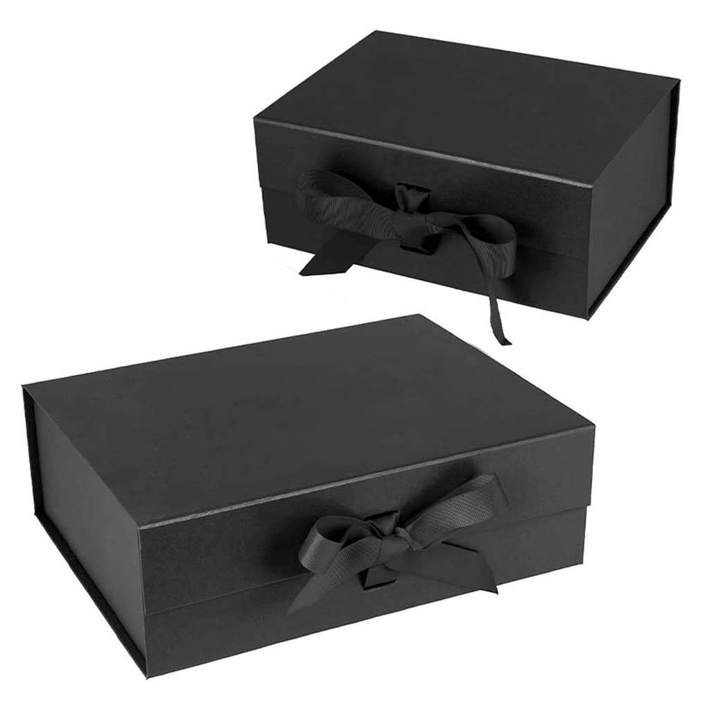 Personalised Midnight Black Luxury Gift Box By Dibor