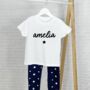 Personalised Star Kids Pyjamas, thumbnail 2 of 4