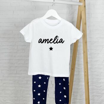 Personalised Star Kids Pyjamas, 2 of 4