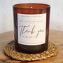 Thank You Present Thank You Gift Candle, thumbnail 1 of 4