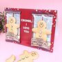 Large Gingerbread Men Valentine's Day Cards, thumbnail 1 of 7