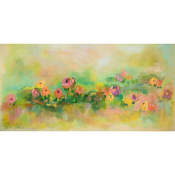 Rosae Floral Painting Canvas Print, 2 of 4