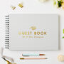 Personalised Classic Wedding Guest Book, thumbnail 2 of 10