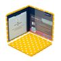 Disabled Blue Badge Permit Wallet Canary Yellow Spotty, thumbnail 7 of 7