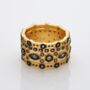 18k Gold Plated Hera Big Stacking Ring, thumbnail 3 of 4