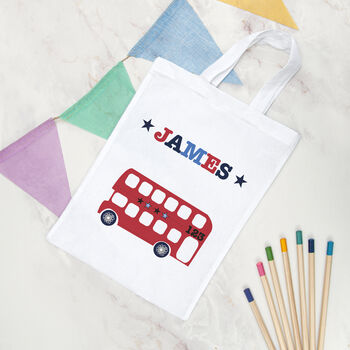 Personalised Boy's Fabric Party Bag, 6 of 11