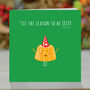'Tis The Season To Be Jelly' Funny Christmas Card, thumbnail 1 of 2