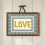 Cottage Core Style Love Print, thumbnail 2 of 3