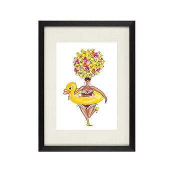 Rubber Duck Limited Edition Artwork Print, 3 of 4