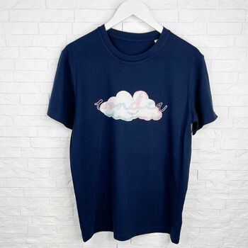 Wonder Cloud Navy T Shirt, 2 of 3