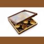 Dual Tone Handmade Wooden Spice Box 16 Compartment, thumbnail 6 of 6