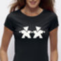 Womens Zodiac Abstract Design T Shirt, thumbnail 5 of 12