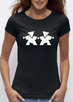 Womens Zodiac Abstract Design T Shirt, 5 of 12