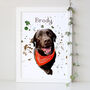 Personalised Pet Dog Portrait Print Gift, thumbnail 12 of 12