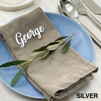 Personalised Table Place Setting Name Tags, 10 of 10