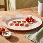 Zesty Soleil Tomato Ceramic Oval Serving Platter, thumbnail 1 of 4