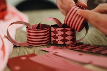 Berry And Blush | Paper Chain Kit, 7 of 12