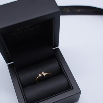 The Golden 18ct Gold Vermeil Stacking Ring, 2 of 8