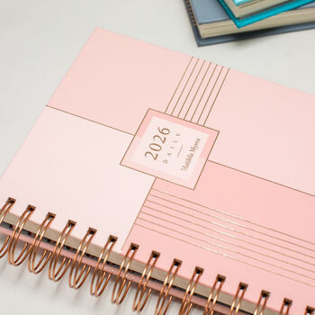 2026 Diary Matilda Myres A5 Day A Page Wiro Personalised, 5 of 12