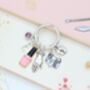 Nail Technician Personalised Keyring Nail Tech Thank You, thumbnail 5 of 11
