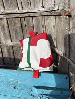 Little Upcycled Sailcloth Wash Bag, 2 of 6