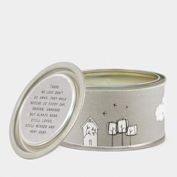 'Those We Love Don't Go Away' Tin Candle, 3 of 4