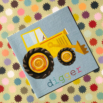 Digger Greetings Card, 4 of 5