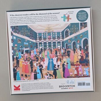 The World Of Bridgerton 1000 Piece Jigsaw Puzzle, 3 of 3