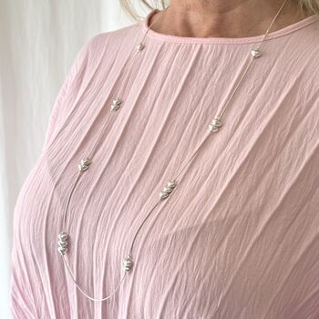 Love Heart Long Necklace, 2 of 6