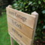 Multiple Direction Oak Sign Post, Up To Four Tier, thumbnail 3 of 8