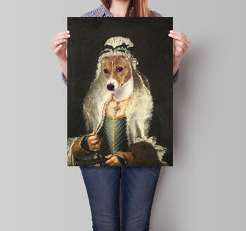 Personalised Pet Art Portrait, 4 of 6
