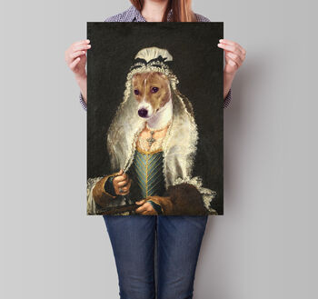 Personalised Pet Art Portrait, 4 of 12