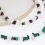 Gemstone Necklace On Sterling Silver, thumbnail 6 of 7