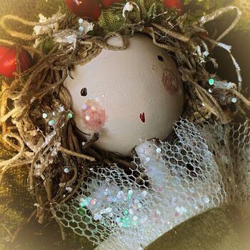 Personalised Red Berry Woodland Fairy, 6 of 12