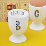 Personalised Bone China Eggcup, thumbnail 4 of 10