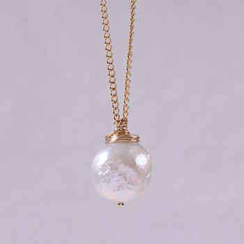 Huge Organic Pearl Necklace, 7 of 10