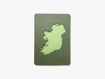 Ireland Map Card, Ireland Travel Gift, 6 of 7