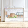 Personalised Watercolour Illustration Retirement And Leaving Gift, thumbnail 6 of 12