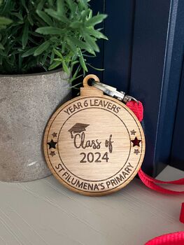 Personalised Class Of 2024 Year Six Leavers Medal, 3 of 3