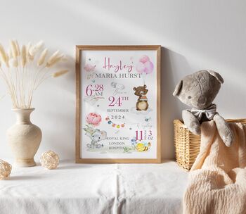 Personalised Gift For New Born Baby Girl, 3 of 3