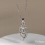 Standing Ganesha Gold Vermeil, Sterling Silver Necklace, thumbnail 1 of 12