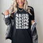 Retro Bride Hen Party T Shirt Bride To Be Gift, thumbnail 2 of 2