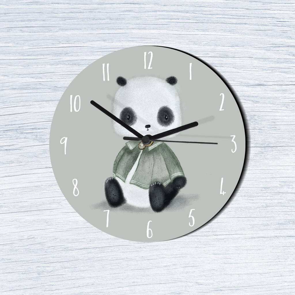 Panda Bear Clock, 1 of 2