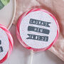 Personalised Sprinkles Giant Hen Party Lollipop, thumbnail 1 of 3