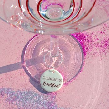 Personalised Cocktail Glass Charm, 3 of 5