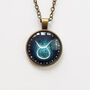 Zodiac Star Sign Necklace Jewellery Tarot Gift, thumbnail 8 of 8