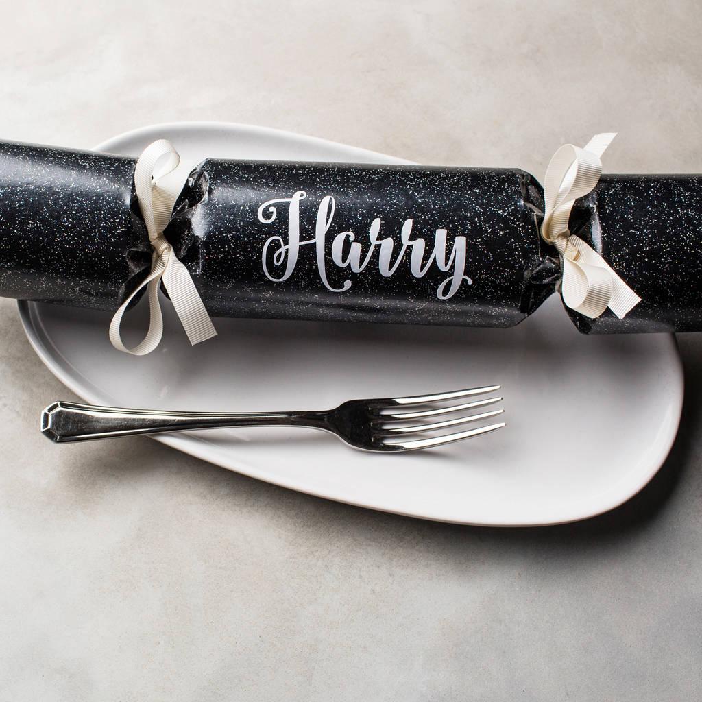 Personalised Metallic Deluxe Christmas Cracker