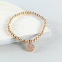 18ct Rose Gold Plated Sparkle Bracelet, thumbnail 3 of 4
