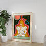 The Rocketman Elton John Tarot Card Music Gift Print, thumbnail 6 of 6