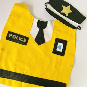 Personalised Role Play Police Officer Costume, 4 of 12